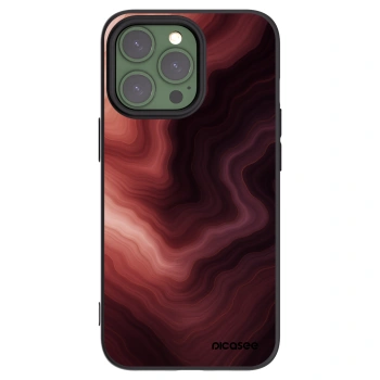 Picasee Apple iPhone 13 Pro Hülle - Schwarzes Silikon - Rouge