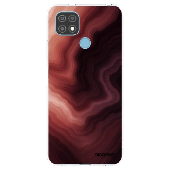 Picasee Realme C21 Hülle - Transparentes Silikon - Rouge