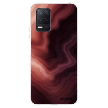 Picasee Realme 8 5G Hülle - Transparentes Silikon - Rouge