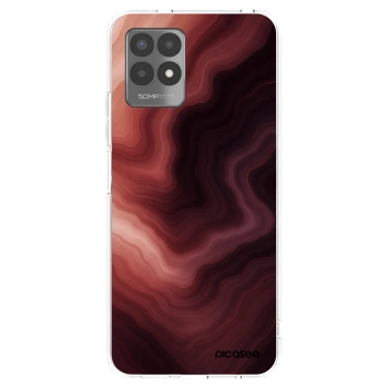 Picasee Realme 8i Hülle - Transparentes Silikon - Rouge