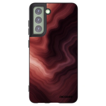 Picasee Samsung Galaxy S21 FE 5G Hülle - Schwarzes Silikon - Rouge