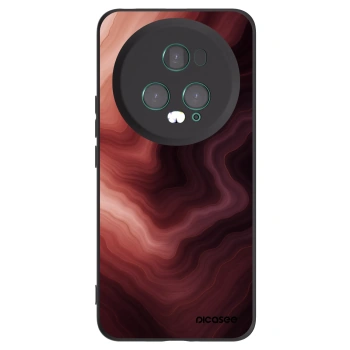 Picasee Honor Magic5 Pro Hülle - Schwarzes Silikon - Rouge