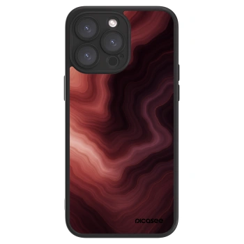 Picasee ULTIMATE CASE MagSafe für Apple iPhone 15 Pro Max - Rouge