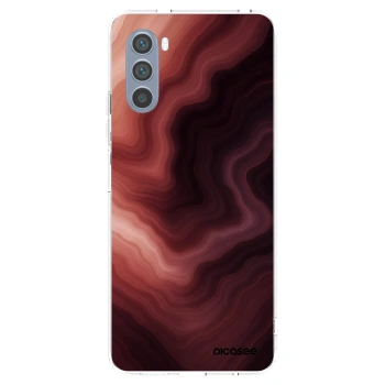 Picasee Motorola Moto G62 Hülle - Transparentes Silikon - Rouge