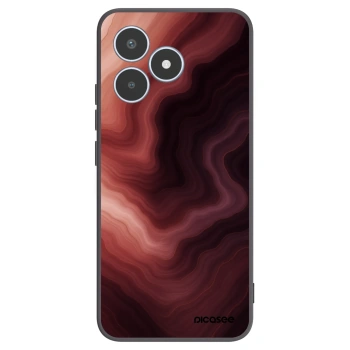 Picasee Realme C53 Hülle - Schwarzes Silikon - Rouge