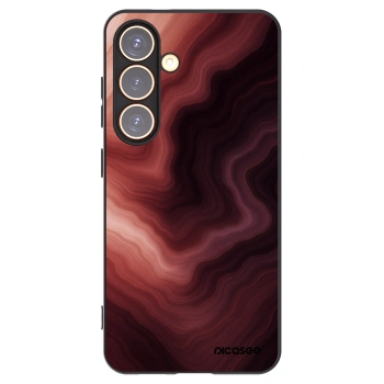 Picasee Samsung Galaxy S24 S921B 5G Hülle - Schwarzes Silikon - Rouge