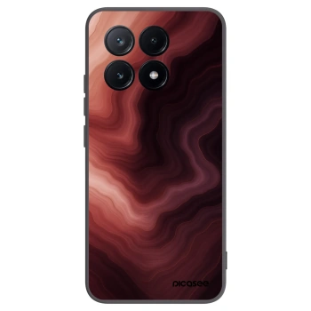 Picasee Xiaomi Poco X6 Pro Hülle - Schwarzes Silikon - Rouge