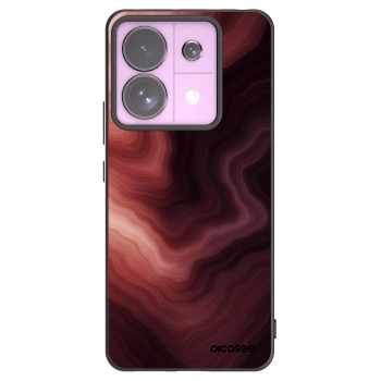 Picasee Xiaomi Redmi Note 13 Pro 5G Hülle - Schwarzes Silikon - Rouge