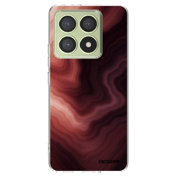 Picasee Xiaomi 14T Hülle - Transparentes Silikon - Rouge