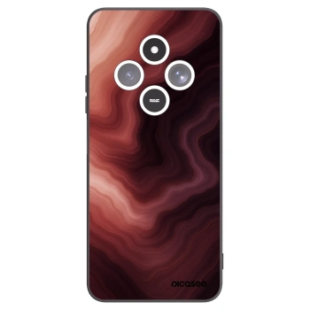 Picasee Xiaomi Redmi 14C Hülle - Schwarzes Silikon - Rouge