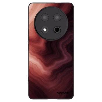 Picasee Honor Magic7 Lite 5G Hülle - Schwarzes Silikon - Rouge