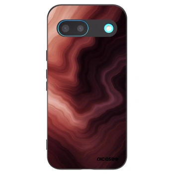 Picasee Google Pixel 8 Hülle - Schwarzes Silikon - Rouge