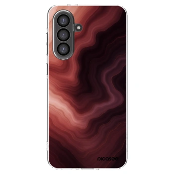 Picasee Samsung Galaxy A56 5G A566B Hülle - Transparentes Silikon - Rouge