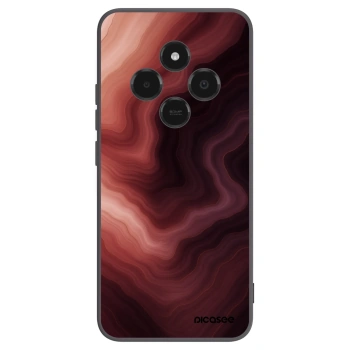 Picasee Xiaomi Poco C75 Hülle - Schwarzes Silikon - Rouge