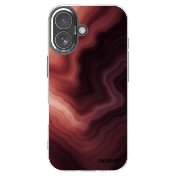 Picasee Apple iPhone 17 Hülle - Transparentes Silikon - Rouge