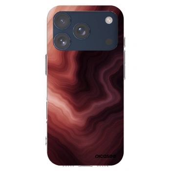 Picasee Apple iPhone 17 Pro Hülle - Transparentes Silikon - Rouge
