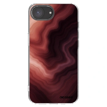 Picasee Apple iPhone 17e Hülle - Transparentes Silikon - Rouge