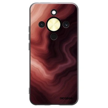 Picasee Honor Magic8 Lite 5G Hülle - Schwarzes Silikon - Rouge