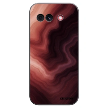 Picasee Google Pixel 10a Hülle - Schwarzes Silikon - Rouge