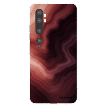 Picasee Xiaomi Mi Note 10 (Pro) Hülle - Transparentes Silikon - Rouge