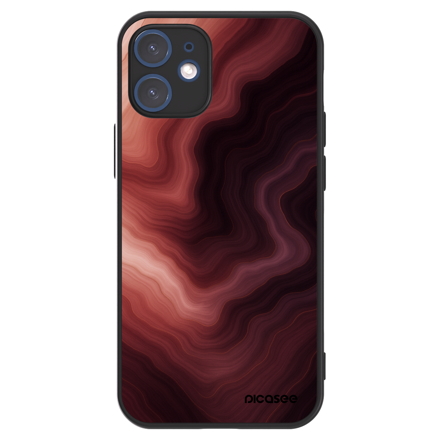 Picasee ULTIMATE CASE MagSafe für Apple iPhone 12 mini - Rouge
