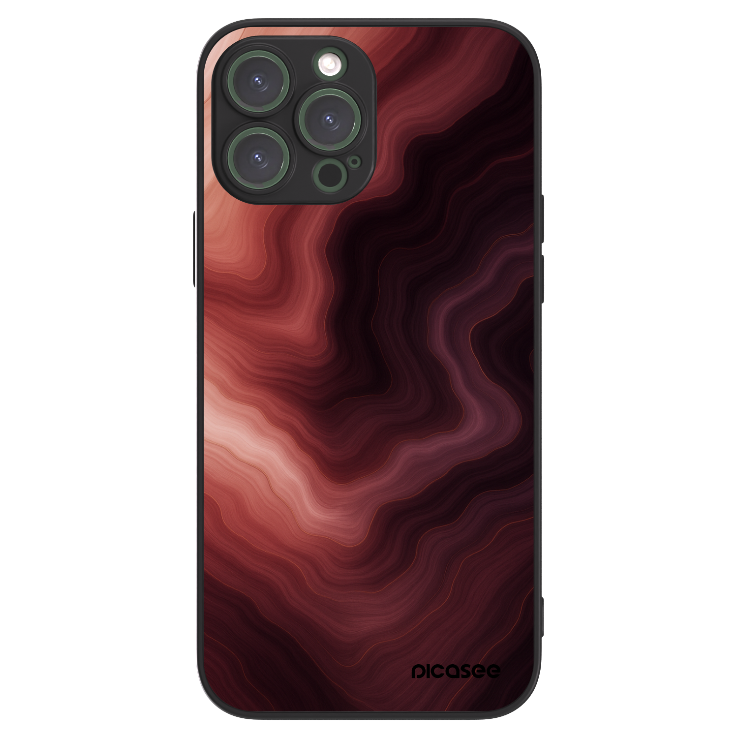 Picasee ULTIMATE CASE MagSafe für Apple iPhone 13 Pro Max - Rouge