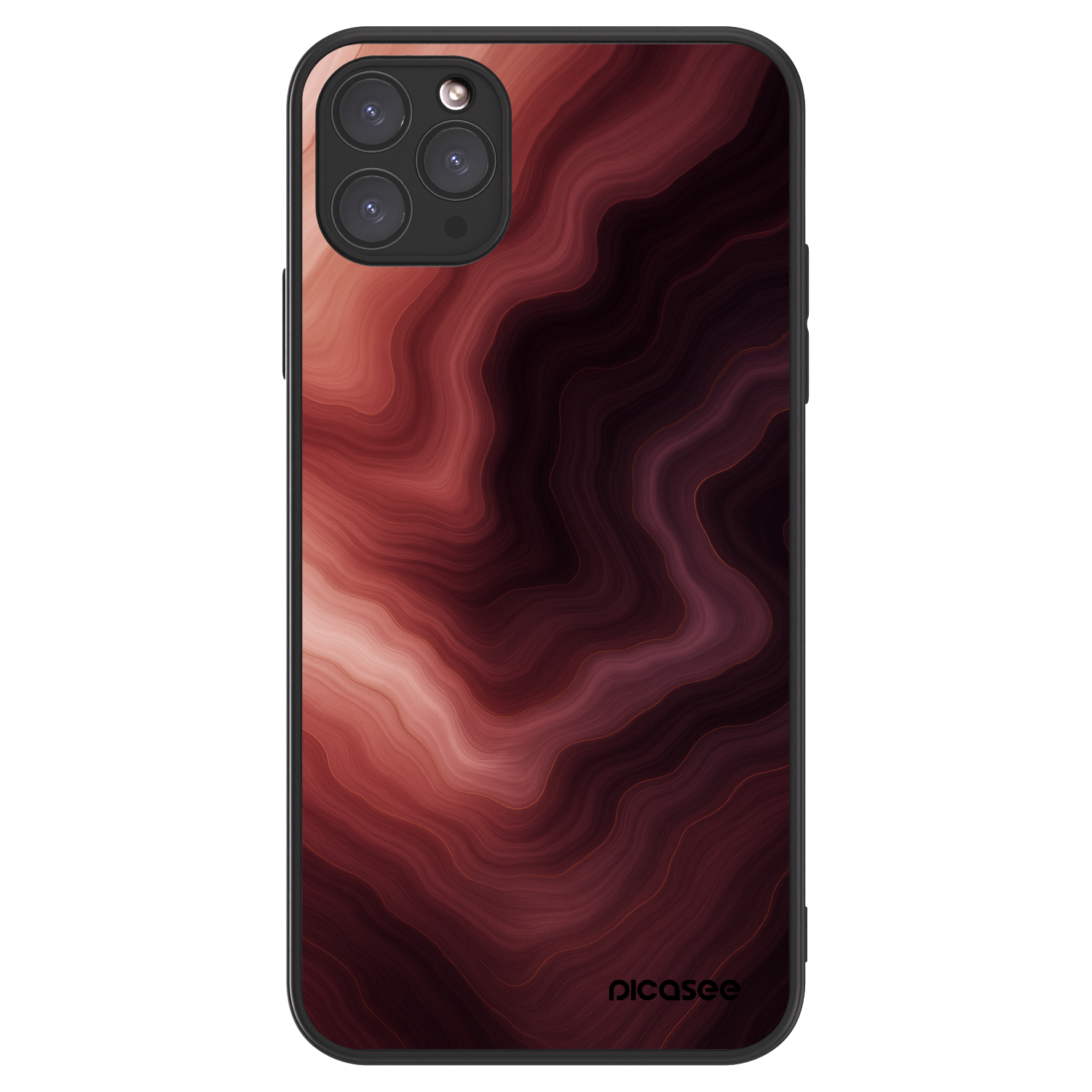 Picasee ULTIMATE CASE MagSafe für Apple iPhone 11 Pro Max - Rouge