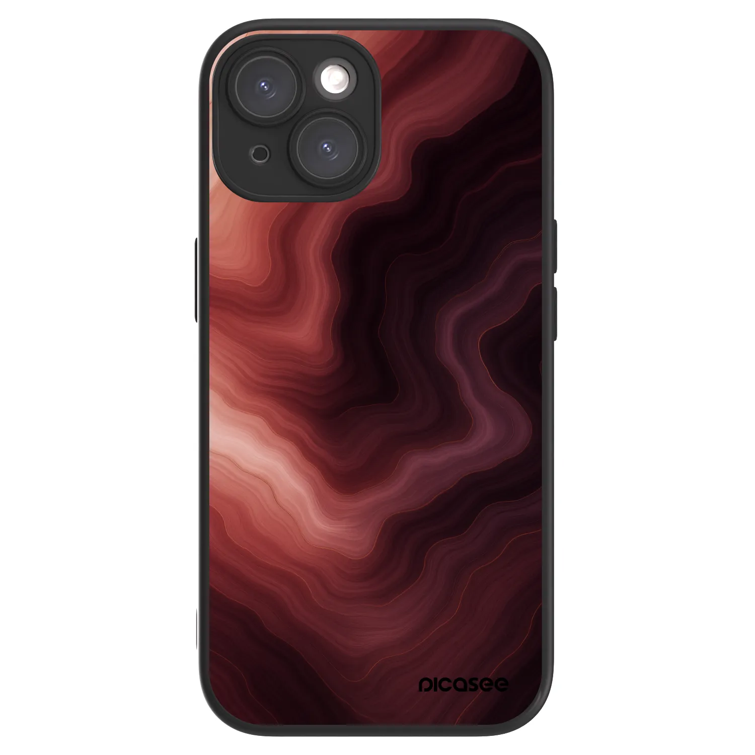Picasee ULTIMATE CASE MagSafe für Apple iPhone 15 - Rouge