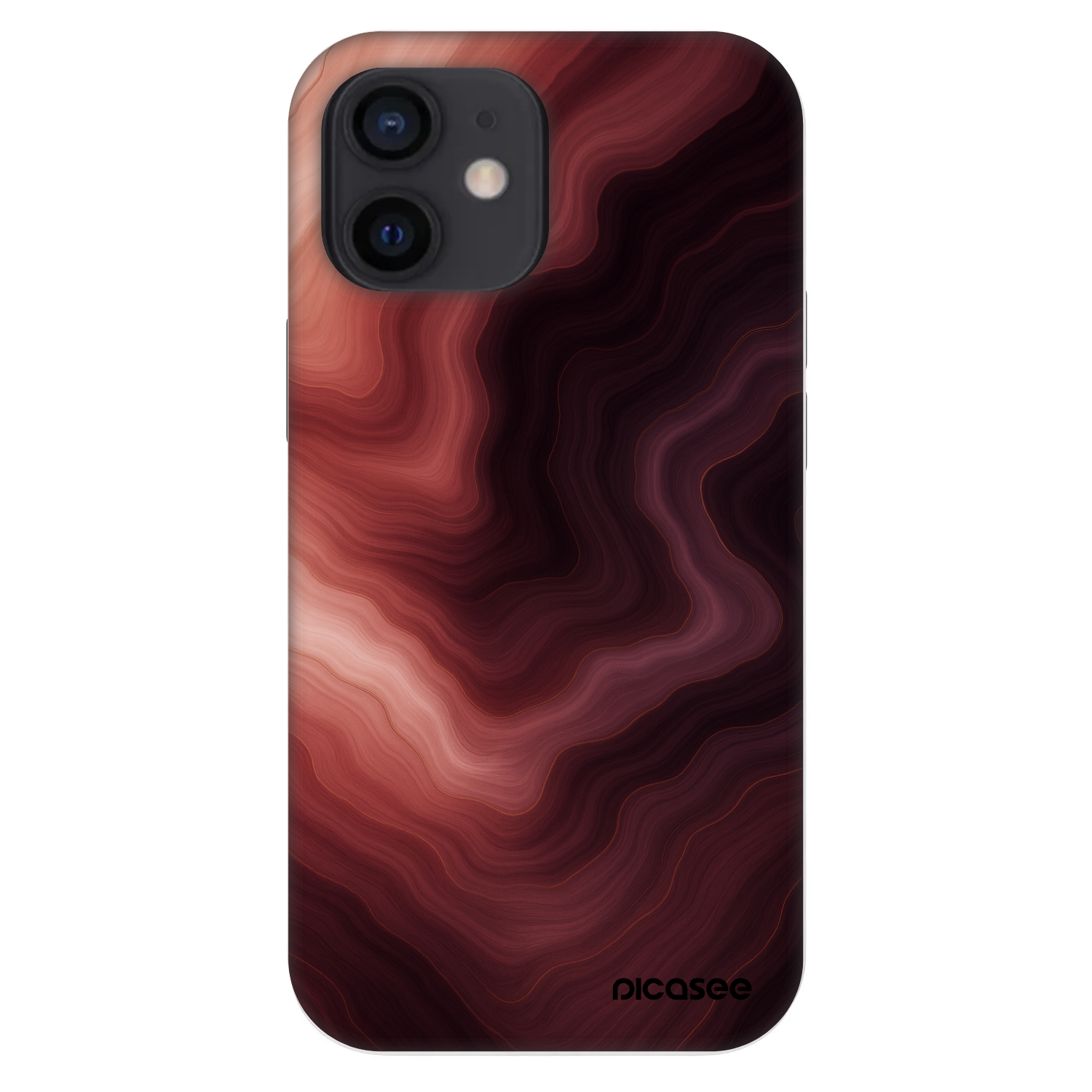 Picasee Fashion Case für Apple iPhone 12 mini - Rouge