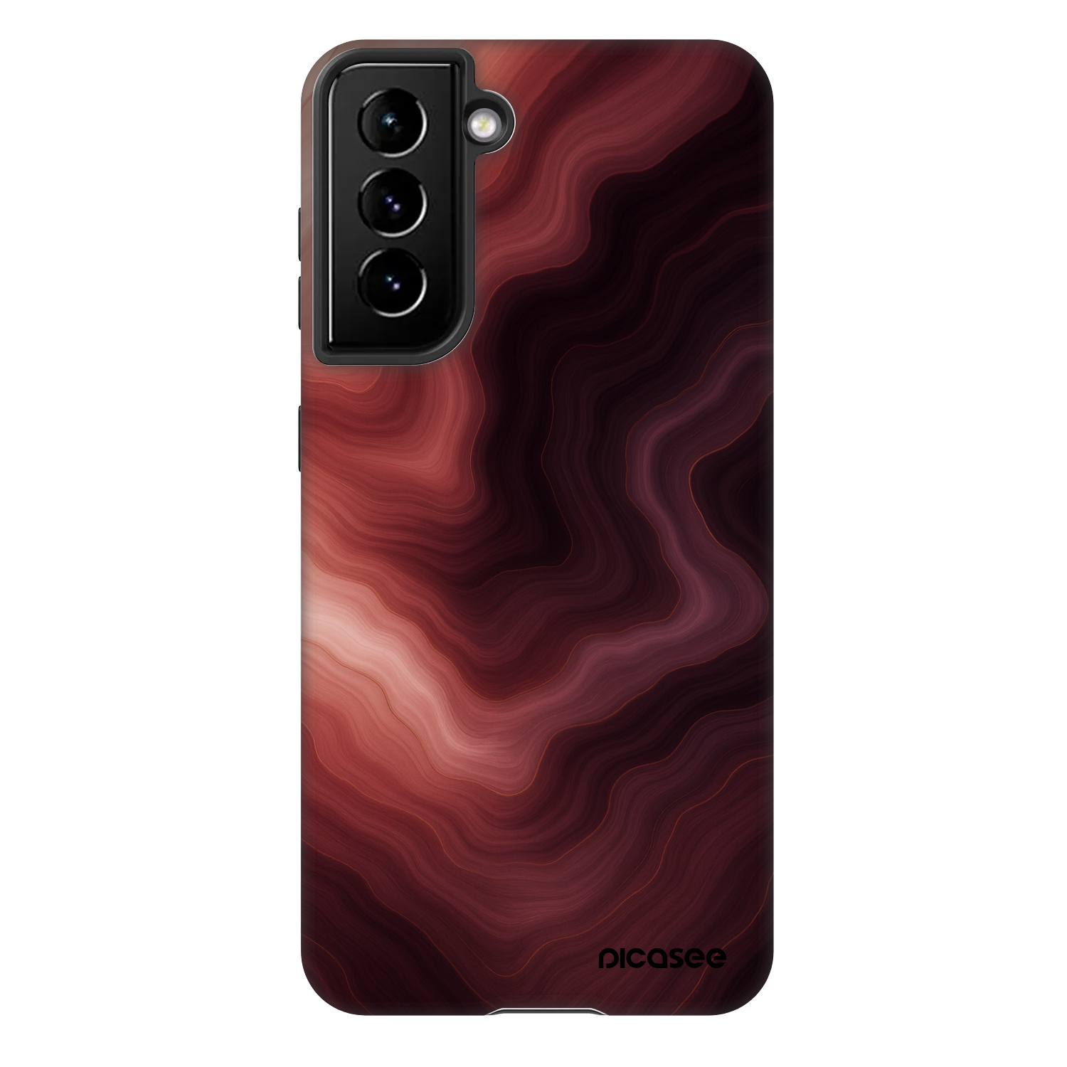 Picasee Fashion Case für Samsung Galaxy S21 5G G991B - Rouge