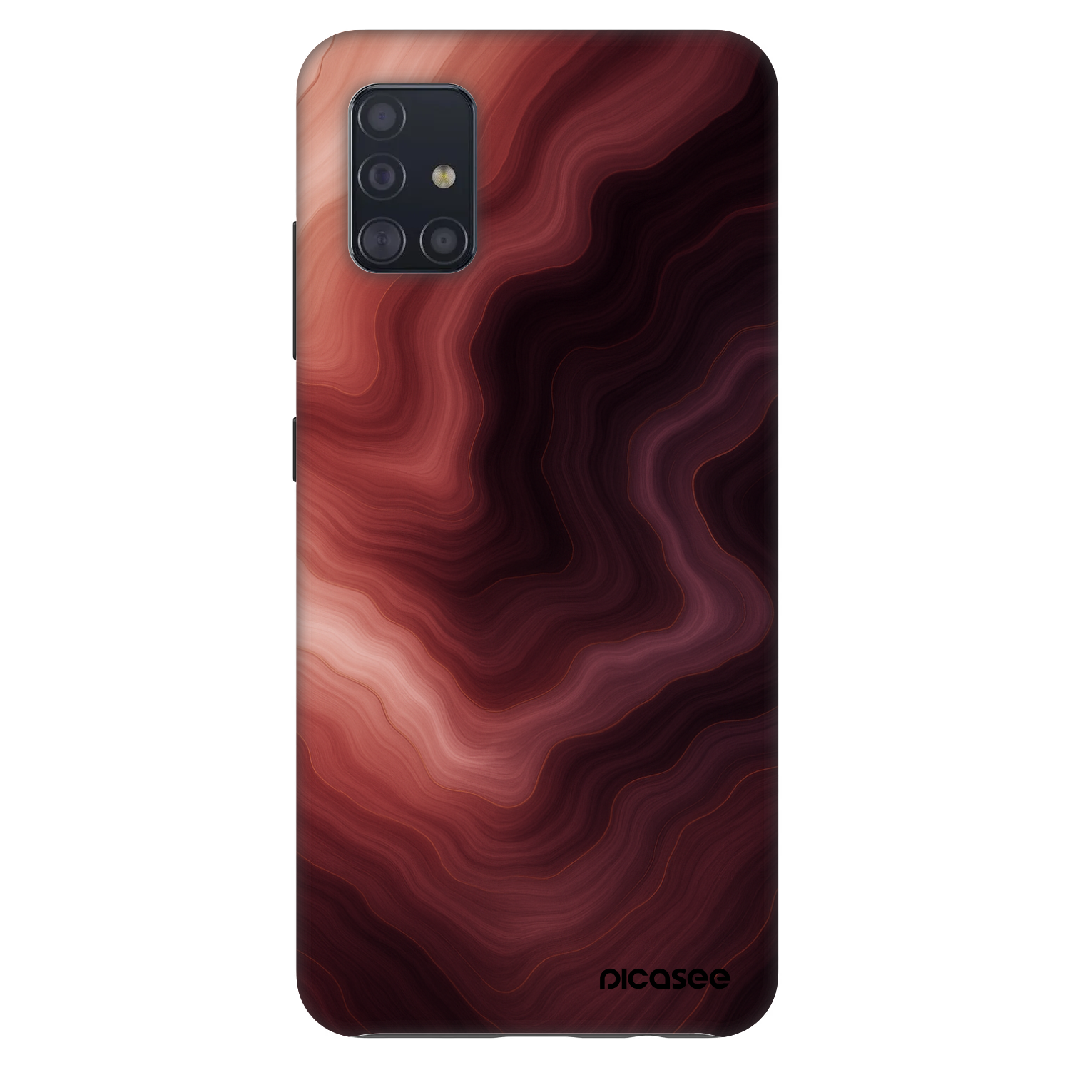 Picasee Fashion Case für Samsung Galaxy A51 A515F - Rouge