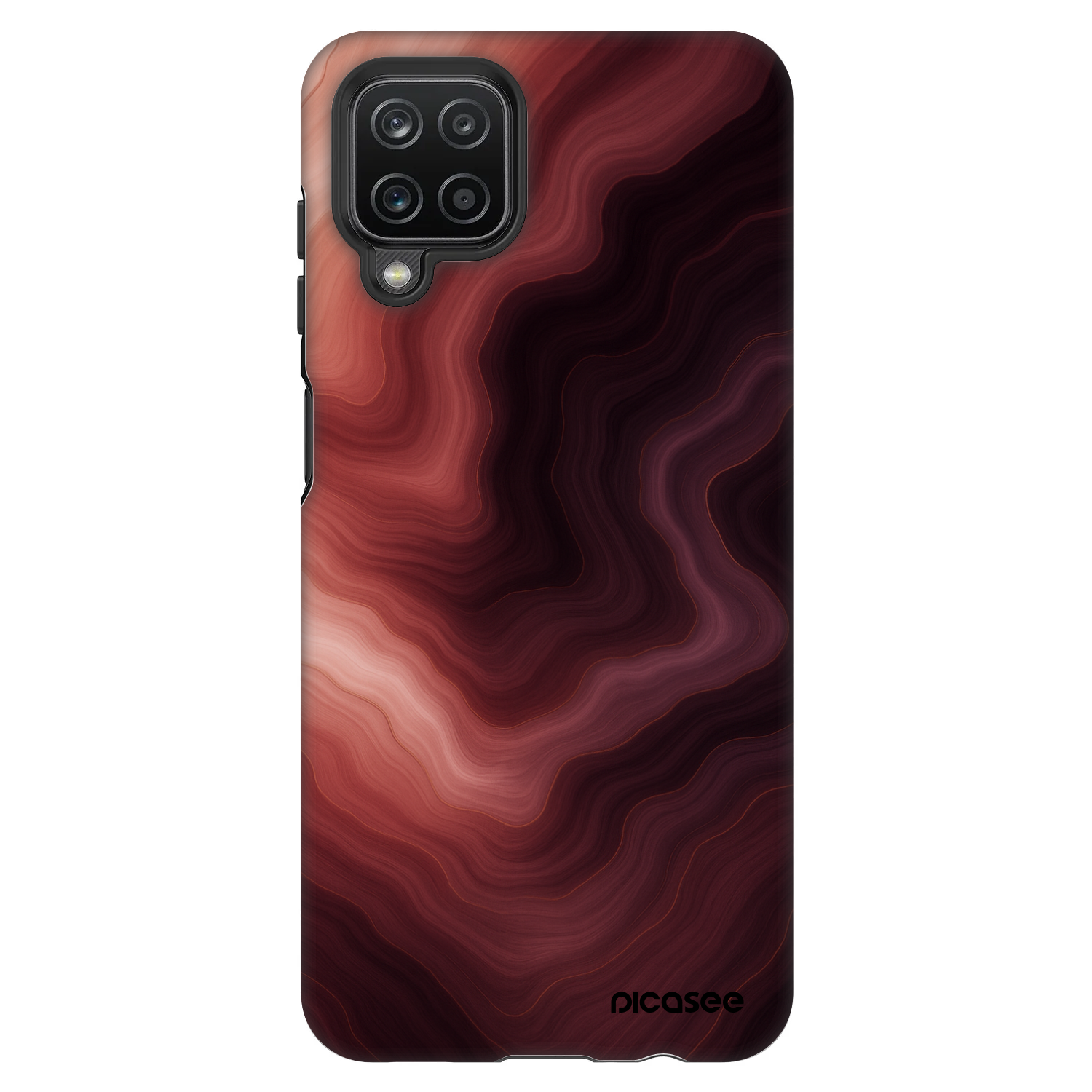 Picasee Fashion Case für Samsung Galaxy A12 A125F - Rouge