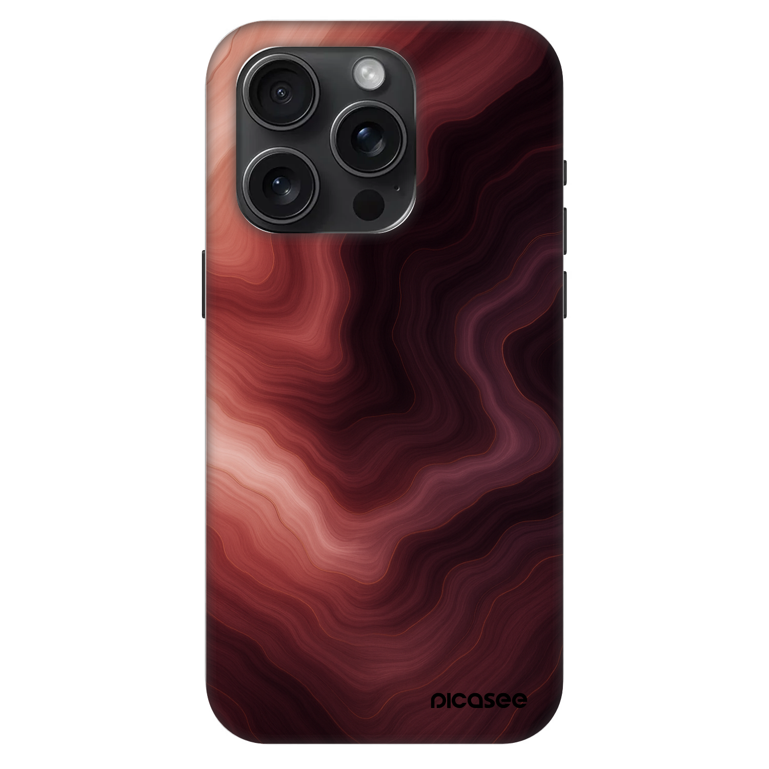 Picasee Fashion Case MagSafe für Apple iPhone 15 Pro - Rouge