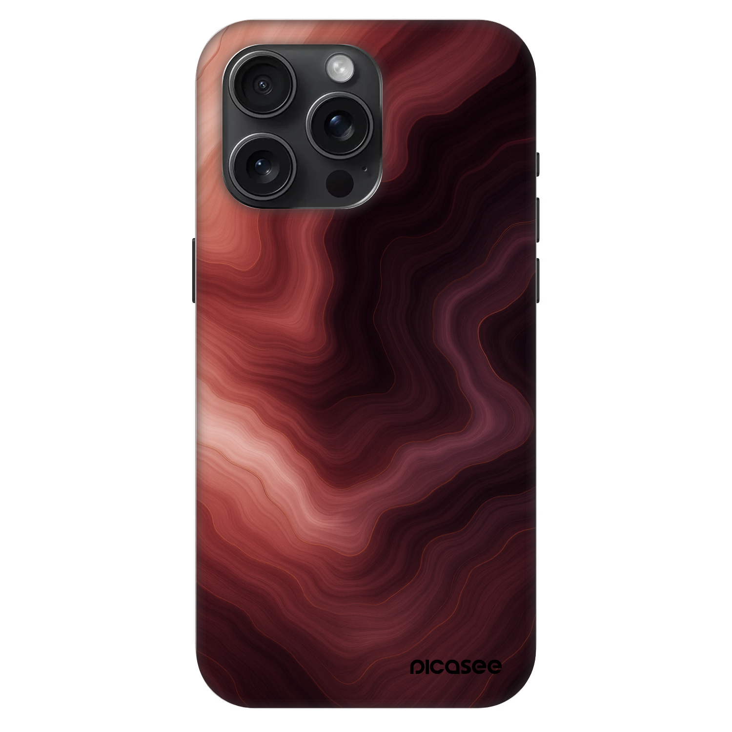 Picasee Fashion Case MagSafe für Apple iPhone 15 Pro Max - Rouge