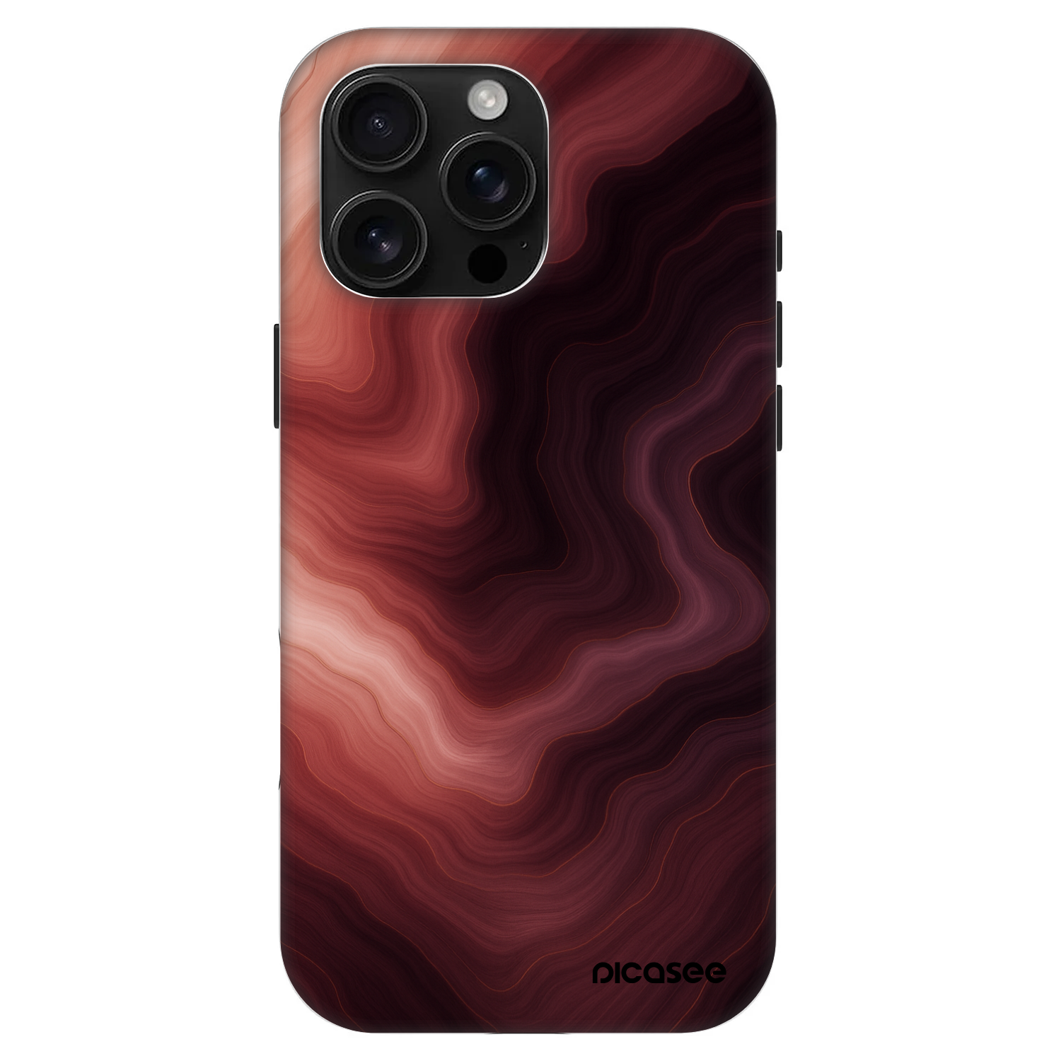 Picasee Fashion Case MagSafe für Apple iPhone 16 Pro Max - Rouge