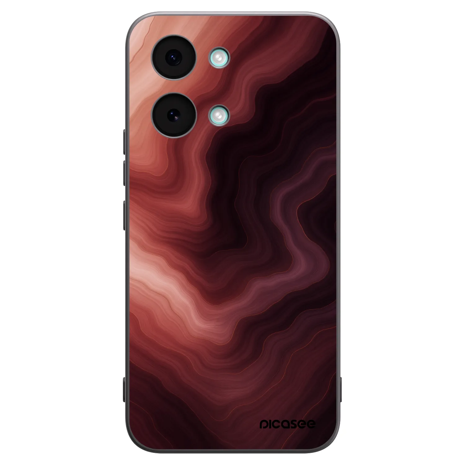 Picasee Xiaomi Poco X8 Pro Max Hülle - Schwarzes Silikon - Rouge
