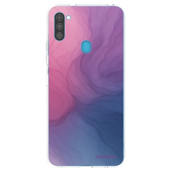 Picasee Samsung Galaxy M11 Hülle - Transparentes Silikon - Silk