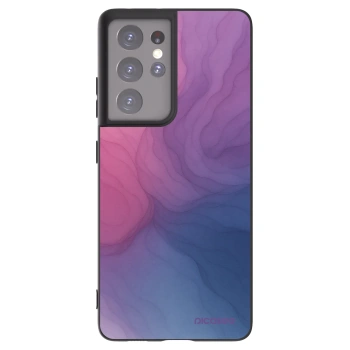 Picasee Samsung Galaxy S21 Ultra 5G G998B Hülle - Schwarzes Silikon - Silk