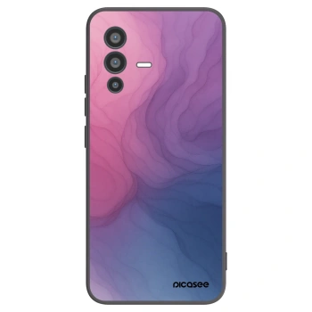 Picasee Vivo V23 5G Hülle - Schwarzes Silikon - Silk