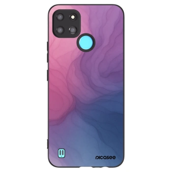 Picasee Realme C21Y Hülle - Schwarzes Silikon - Silk