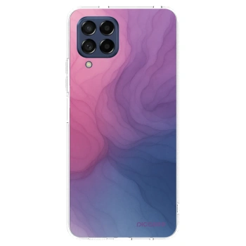 Picasee Samsung Galaxy M53 5G Hülle - Transparentes Silikon - Silk