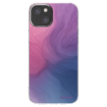 Picasee Apple iPhone 15 Plus Hülle - Transparentes Silikon - Silk