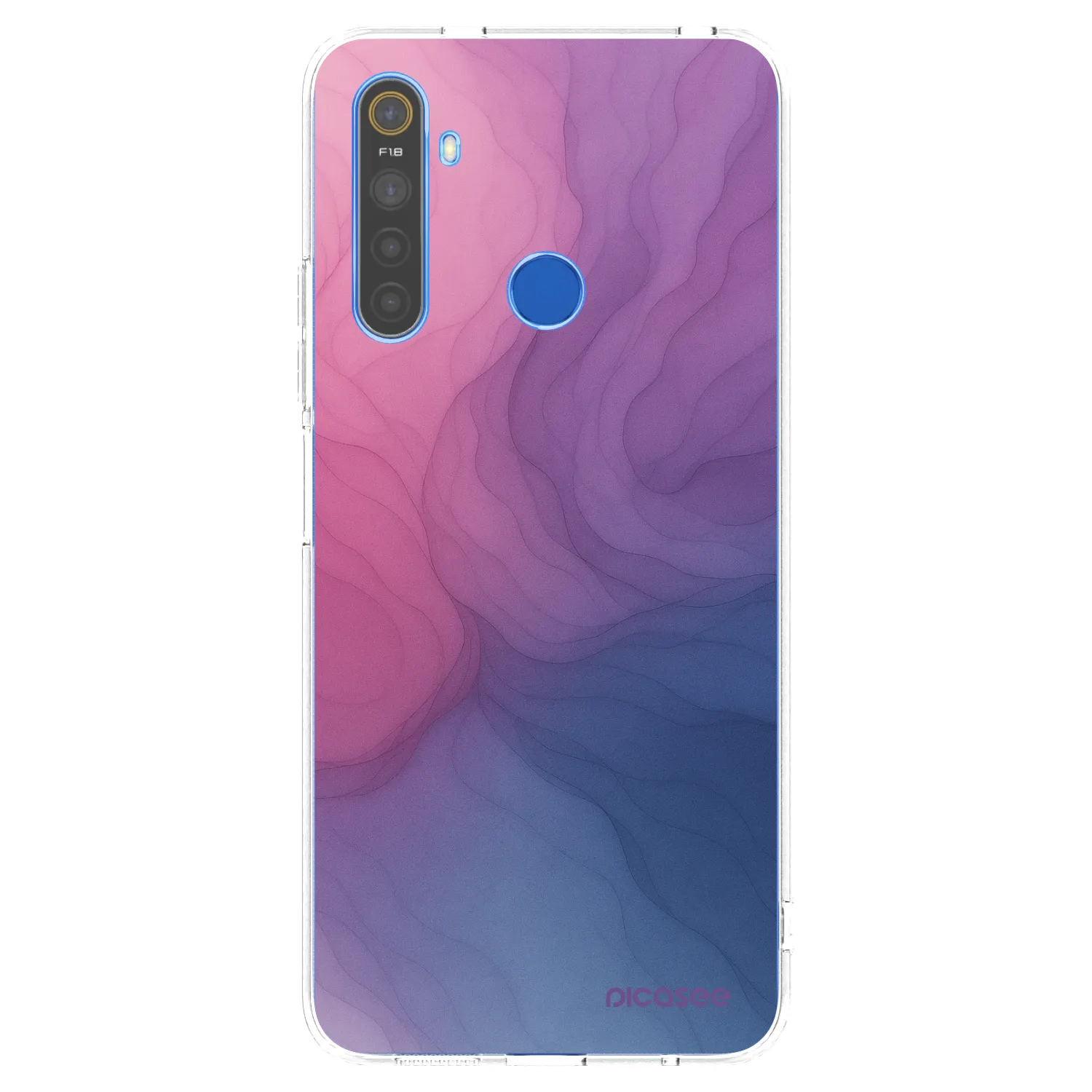 Picasee Realme 5 Hülle - Transparentes Silikon - Silk