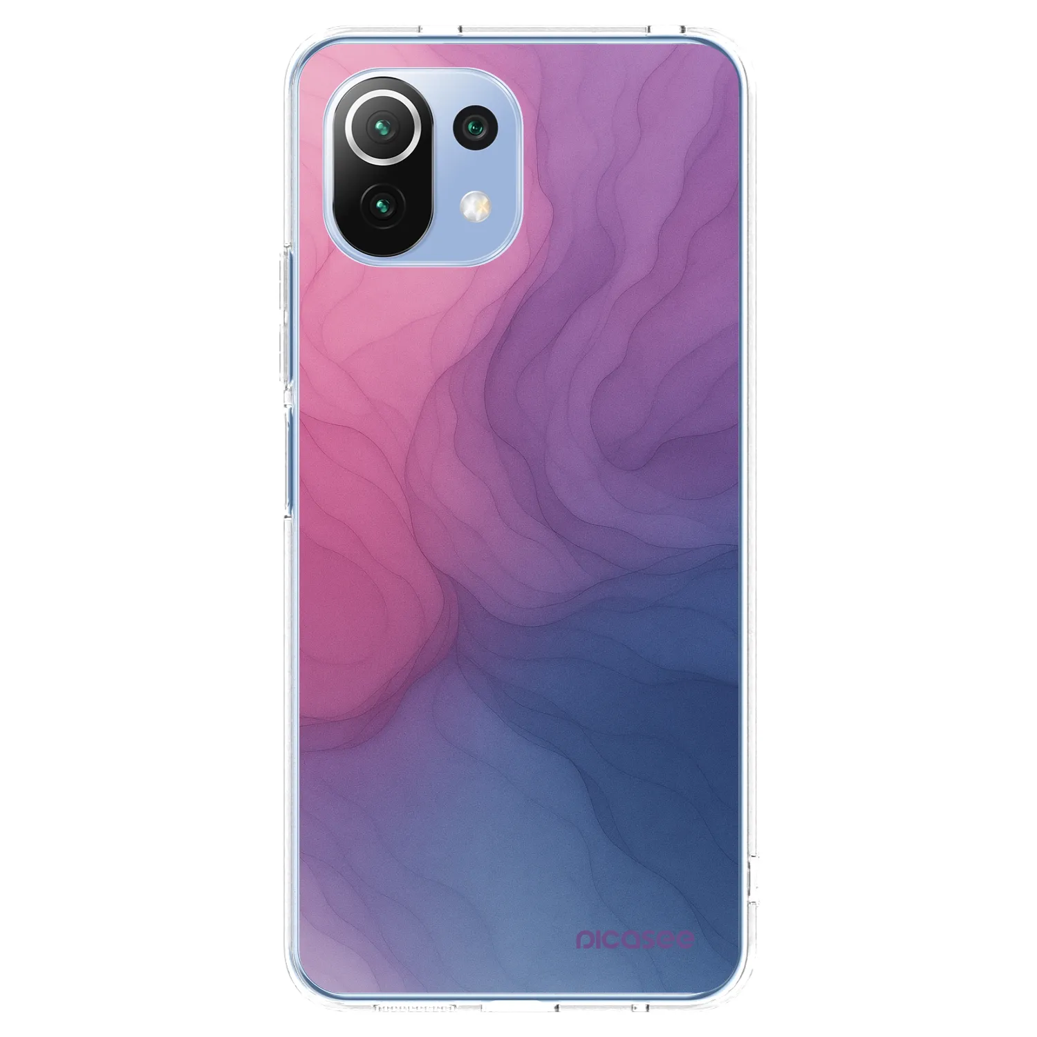 Picasee Xiaomi Mi 11 Lite Hülle - Transparentes Silikon - Silk