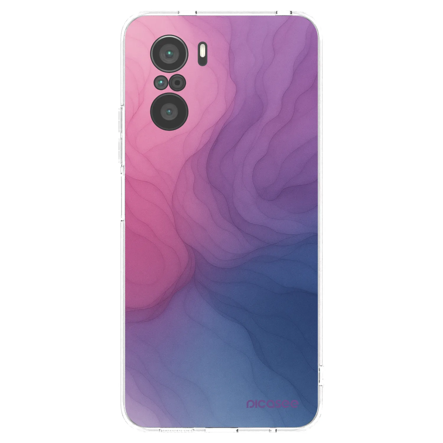 Picasee Xiaomi Poco F3 Hülle - Transparentes Silikon - Silk
