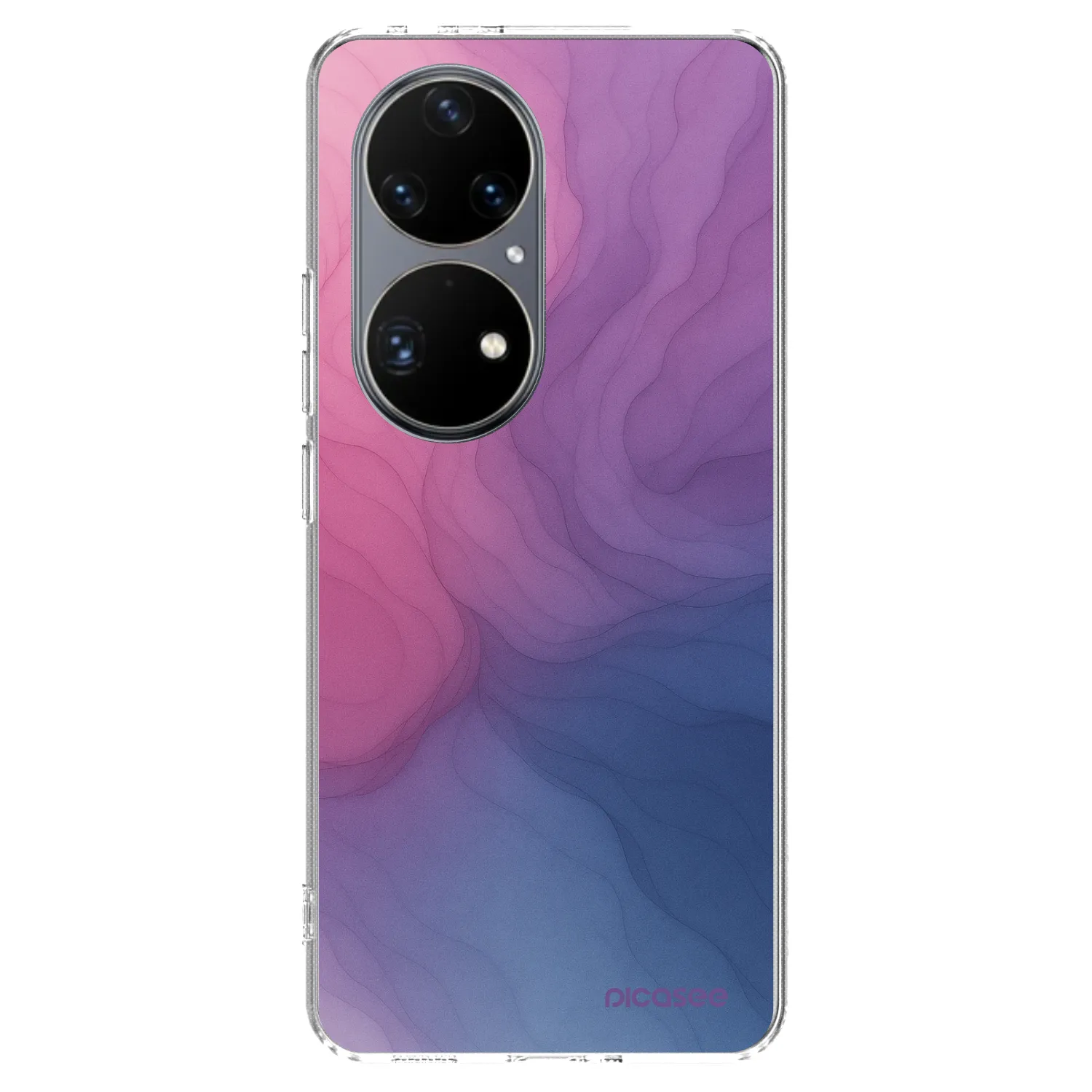Picasee Huawei P50 Hülle - Transparentes Silikon - Silk