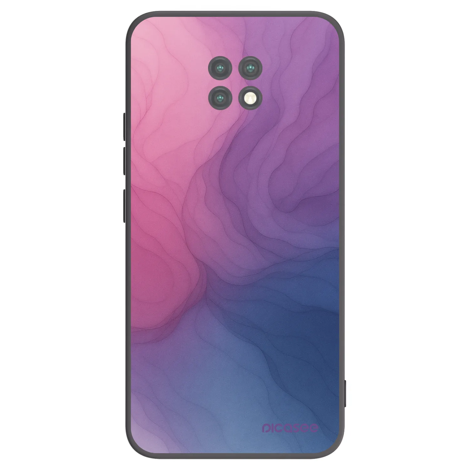 Picasee Xiaomi Redmi Note 9T Hülle - Schwarzes Silikon - Silk