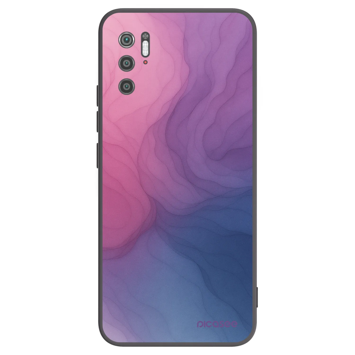 Picasee Xiaomi Poco M3 Pro 5G Hülle - Schwarzes Silikon - Silk