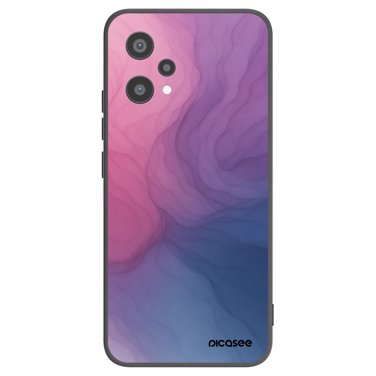 Picasee Realme 9 Pro 5G Hülle - Schwarzes Silikon - Silk