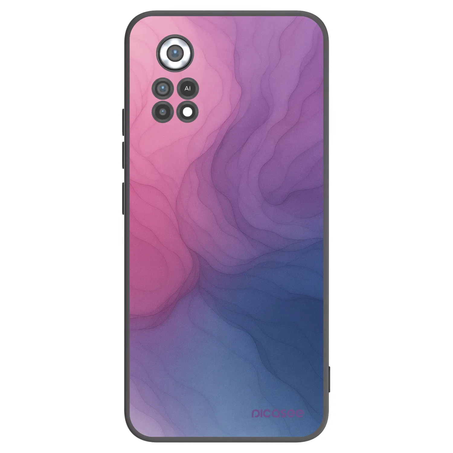 Picasee Xiaomi Poco X4 Pro 5G Hülle - Schwarzes Silikon - Silk